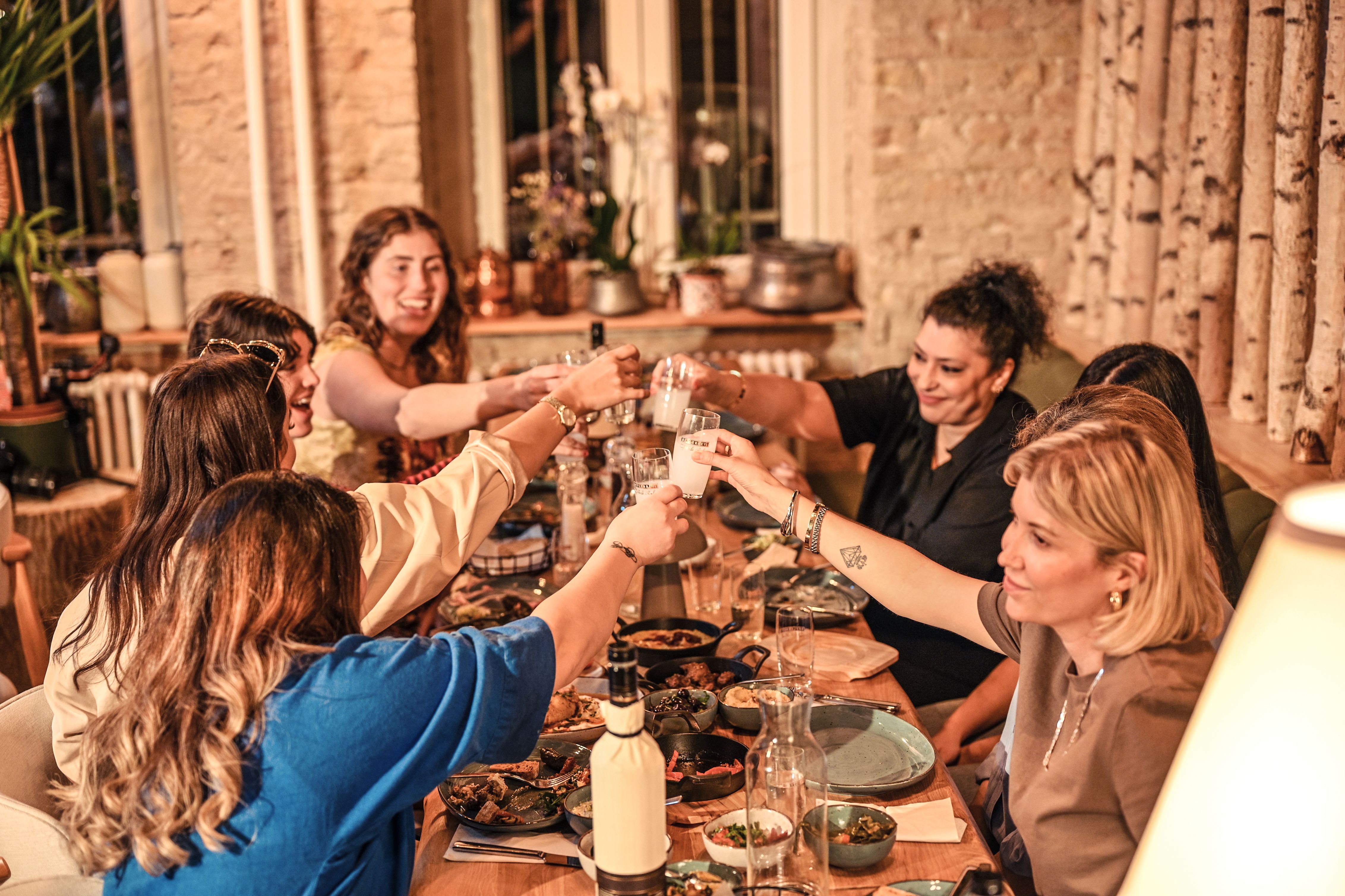 Event-Abend im Uzun Masa Restaurant